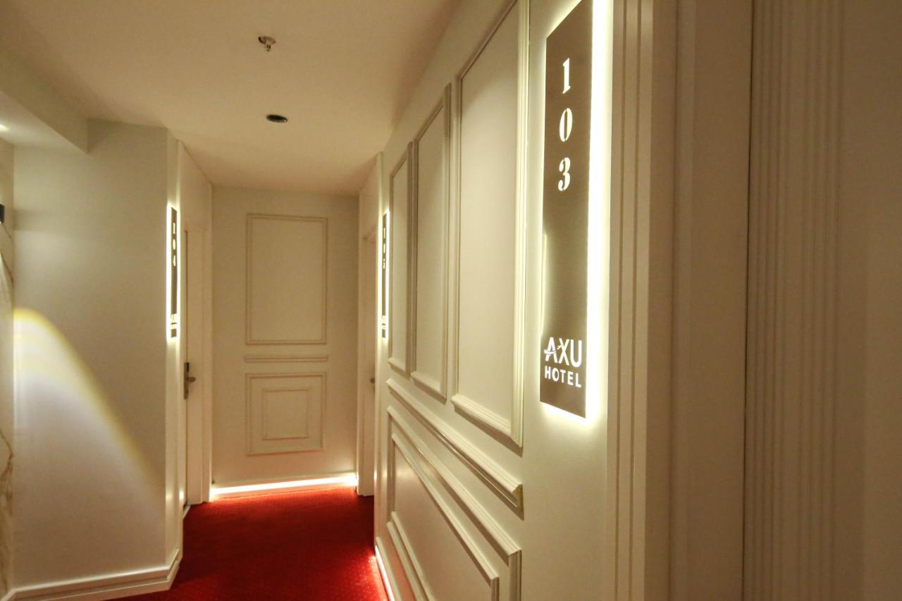 Axu Airport Hotel Arnavutkoy Экстерьер фото A corridor at the hotel
