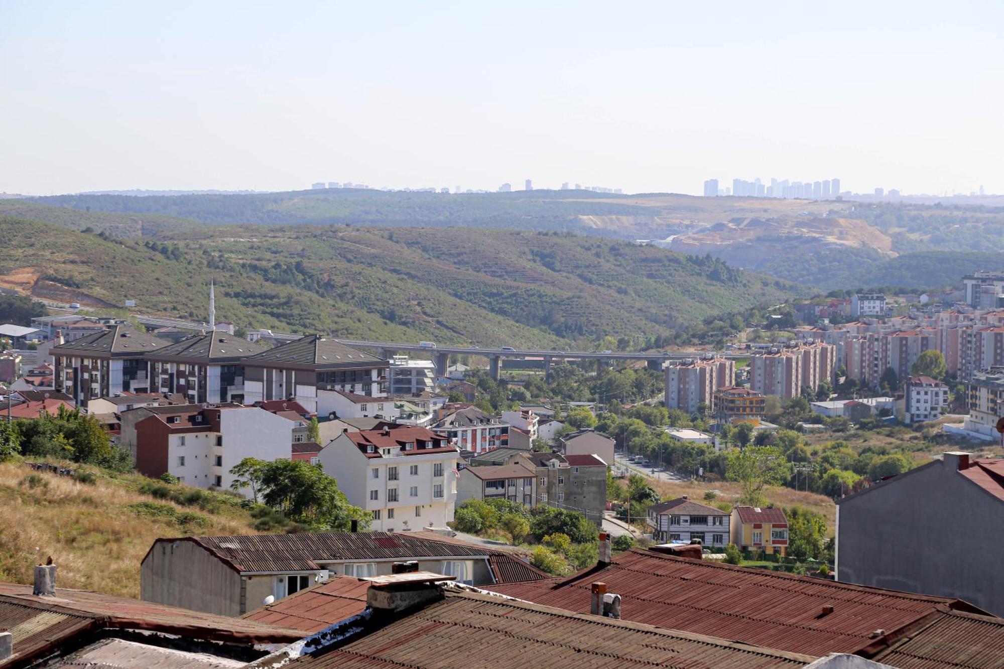 Axu Airport Hotel Arnavutkoy Экстерьер фото View of the town